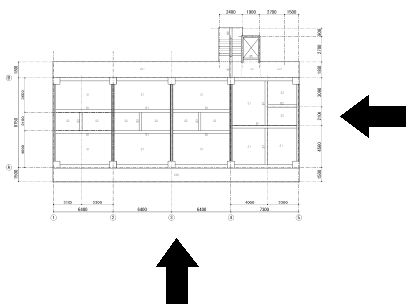 軸組図の方向