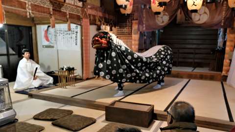 山口八幡宮 前夜祭