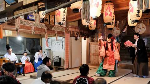 山口八幡宮 前夜祭