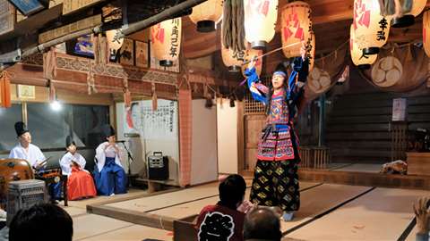山口八幡宮 前夜祭