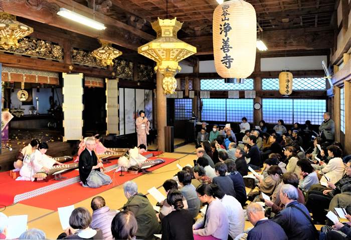 2019浄善寺の大銀杏と筝曲･三絃･尺八の世界