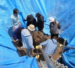 三瓶小豆原埋没林の保存状態確認調査と一般公開