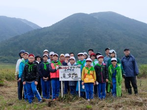 北三瓶小学校・オキナグサ