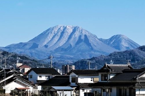 国道９号線の三瓶川橋上