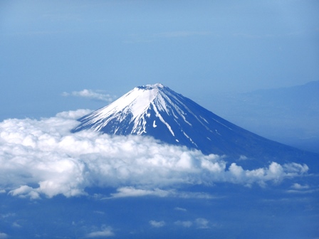 上空からの富士山(2016.05.14)
