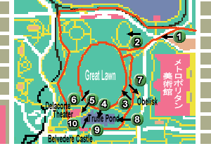 地図：コース2