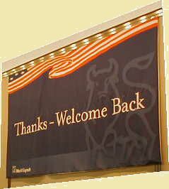 Thanks-Welcome Back
