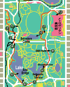 セントラルパーク雪景色コース